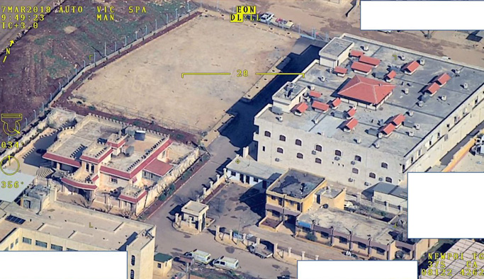 TSK hastanenin görüntülerini paylaştı: Vurulduğu iddia edilmişti