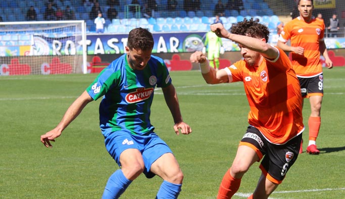 Rizespor Adanaspor berabere