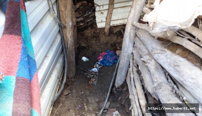 Teröristlerin sığınağı yok edildi