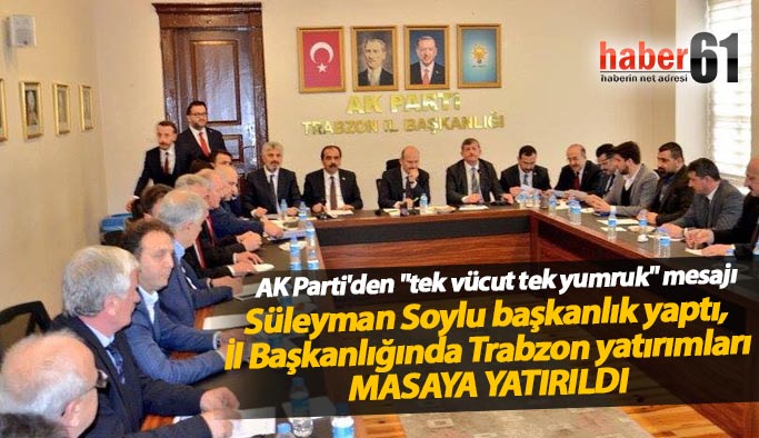 AK Parti'den "tek vücut tek yumruk" mesajı