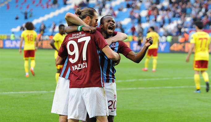 Trabzonspor yerlilerle zirvede