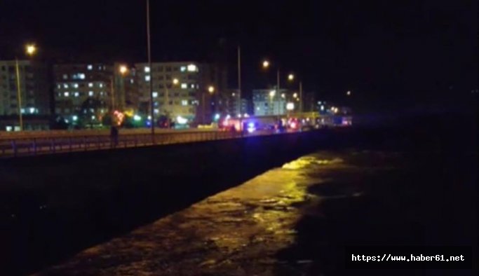 Trabzon'da geceyarısı intihar iddiası!