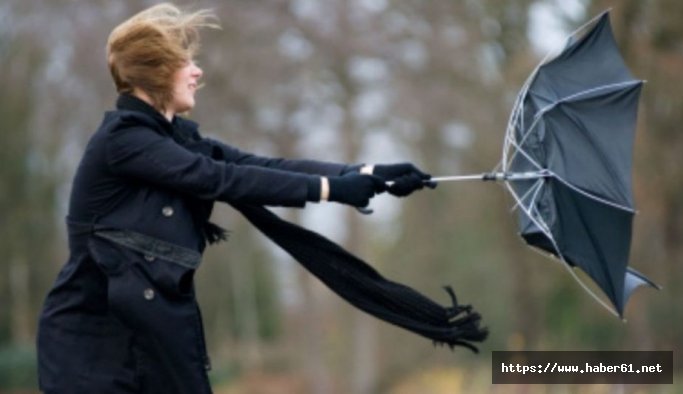 Kırşehir'de şiddetli lodos uyarısı