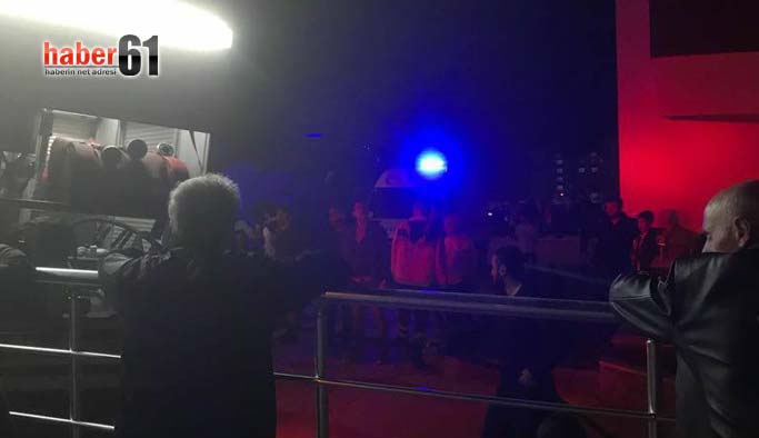 Trabzon'da yangın! Trafo patladı. 24 Mart 2018