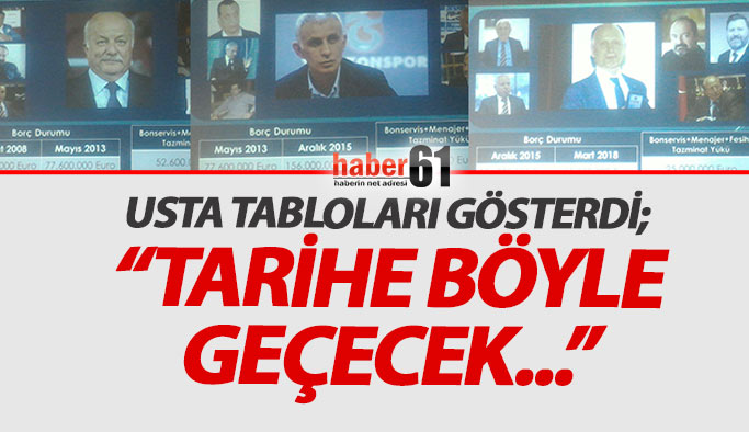 Usta rakamları açıkladı