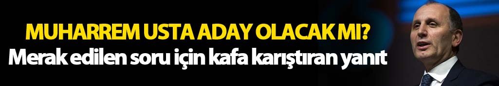 Başkan Usta açıkladı: Aday mı?