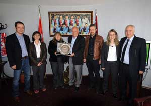 TS'ye mimarlardan ziyaret