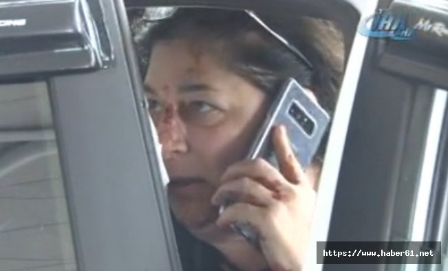 Uber şoförü kadın yolcuyu dövüp bariyere fırlattı!