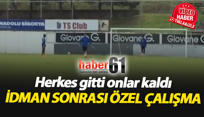 Burak ve Rodallega gol çalıştı