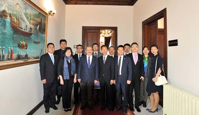Çinli iş adamlarına Trabzon daveti