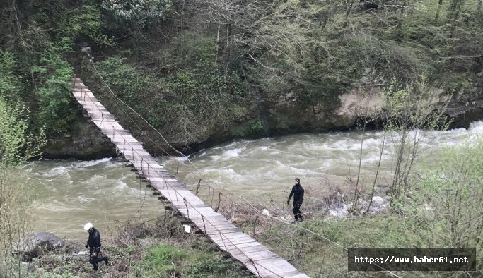 Trabzon'da kayıp polisin kelepçeleri bulundu