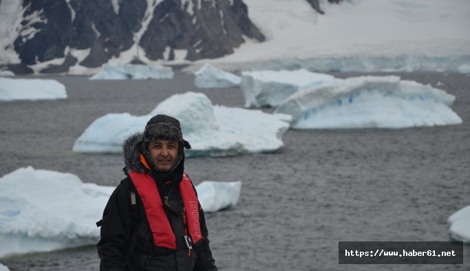 Trabzonlu akademisyen Başar, Antarktika’da KTÜ’yü temsil ediyor 