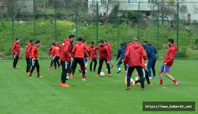 Altınordu son idmanı Ordu'da yaptı 