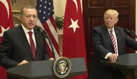 Cumhurbaşkanı Erdoğan Trump ile görüştü