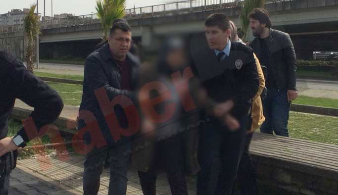 Trabzon'da intihar girişimi! Yine aynı kişi yine aynı yer..
