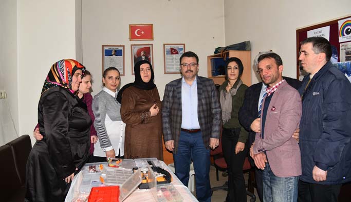 Başkan Genç'ten Engelliler derneğine ziyaret