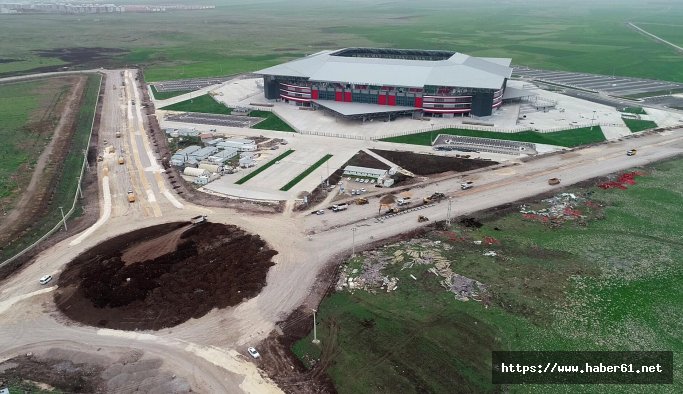 Diyarbakır Stadyumu'nda çalışmalar son sürat