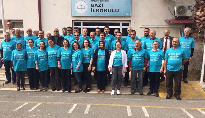 Bir gün değil her gün fark edin dediler