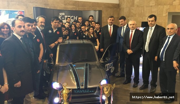 KTÜ Hibrit aracı 'Yavuz SS'yi tanıttı 