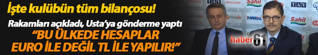 Ören'den Usta'ya gönderme: Burada hesaplar TL ile yapılır