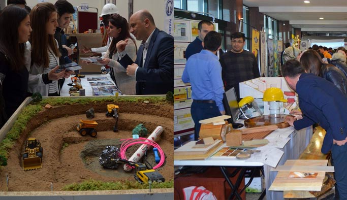 KTÜ'de meslek tanıtım fuarı açıldı