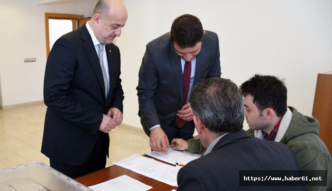 Of Ticaret ve Sanayi Odası’nda seçim heyecanı yaşandı