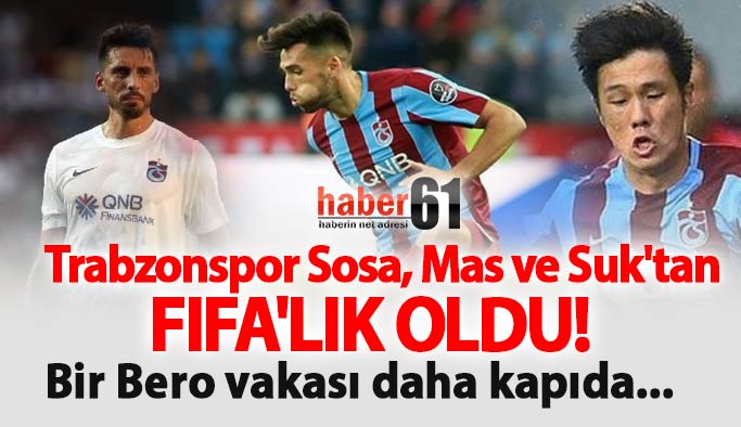 Trabzonspor Sosa, Mas ve Suk'tan FIFA'lık oldu!  ​