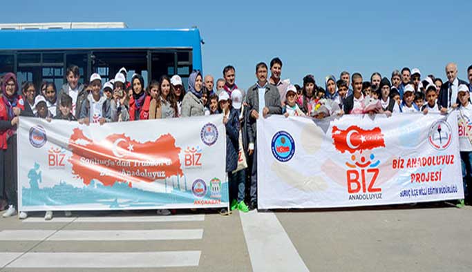 Şanlıurfalı öğrencilerin Trabzon sevgisi