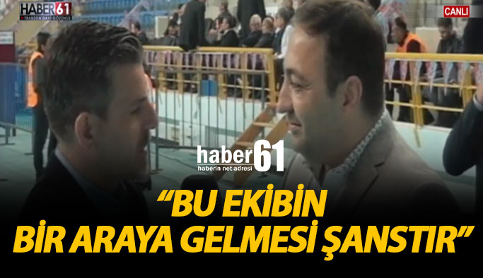 Bozoğlu: Bu ekibin bir araya gelmesi şanstır