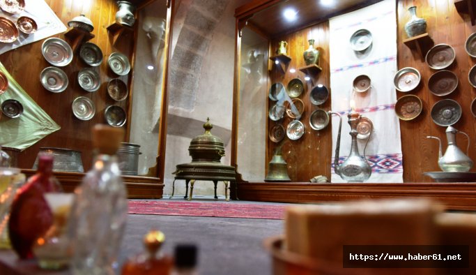 2 asırlık harabe hamam, müzeye dönüştürüldü 