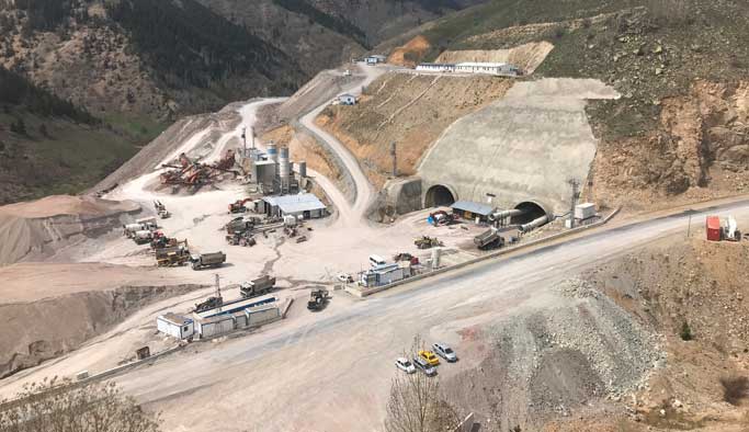 Eğribel'de ışığın görünmesine son 500 metre 