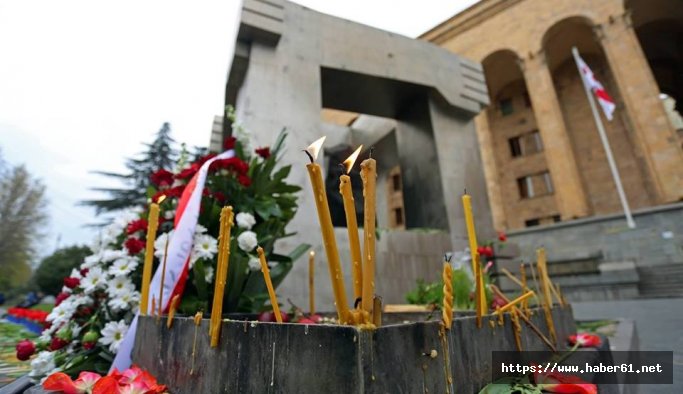 Gürcistan'da 9 Nisan faciasının kurbanları anıldı 