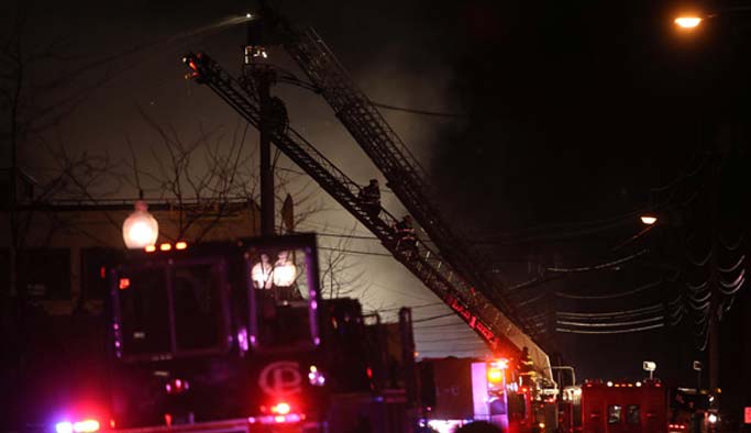 ABD'de Türk restoranında yangın