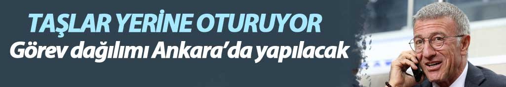 Ağaoğlu, Trabzonspor'da görev dağılımını Ankara’da yapacak