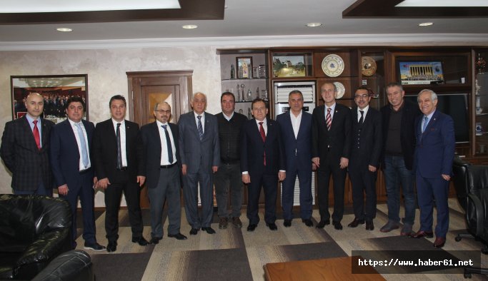 TTSO’ya ilk tebrik ziyareti TTB’den 