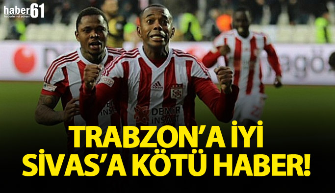 Sivas'a şok! Trabzonspor maçında oynamayacak