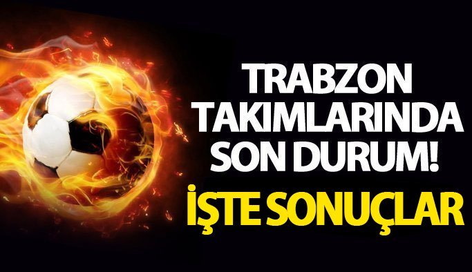 Spor Toto 3. Lig’de Trabzon’u temsil eden ekipler haftayı iki galibiyet, iki mağlubiyet ve bir beraberlikle kapattı.
