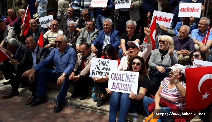 CHP'den Isparta'da oturma eylemi