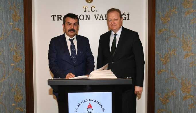 MEB Müsteşarı Tekin Trabzon'da