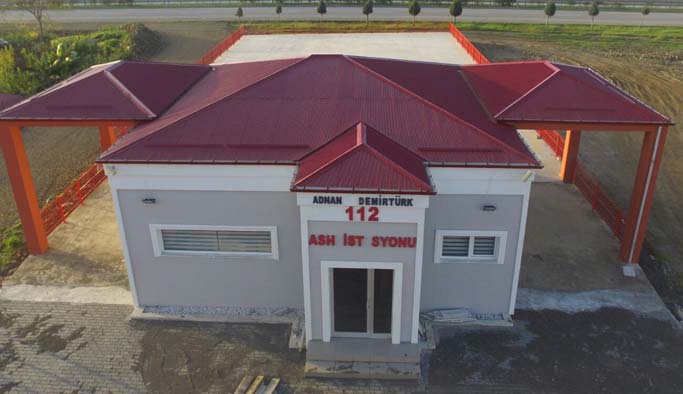 Vakfıkebir 112 acil servis istasyonu devredildi