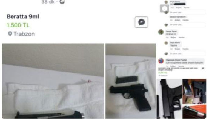 Sosyal medyadan silah satmaya kalktı Soylu'ya şikayet edildi