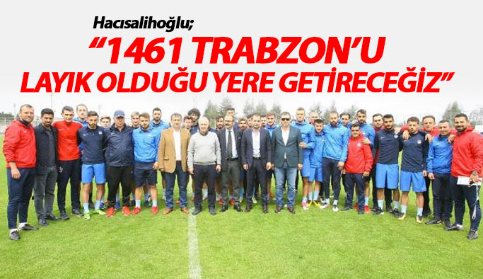 1461 Trabzon'dan Trabzonspor'a ziyaret