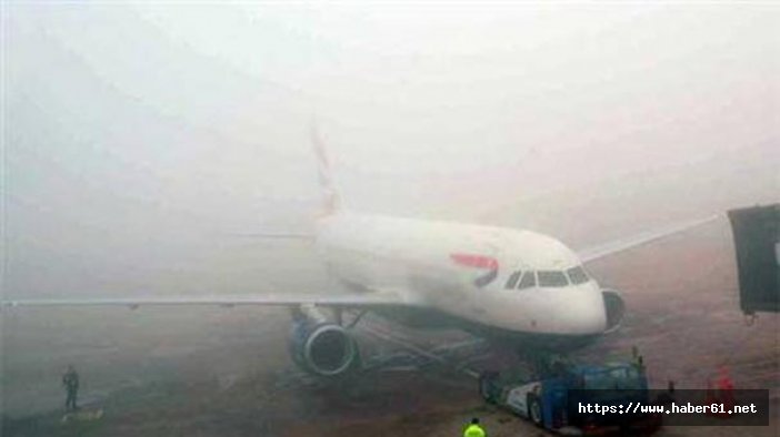 Trabzon'da sisli hava! Uçuşlar iptal edildi