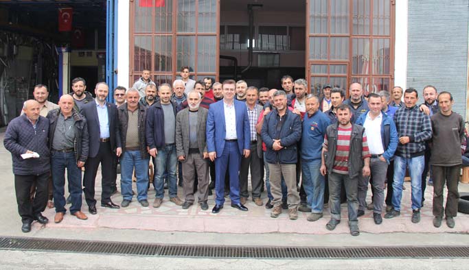 Başkan Balta Sanayi esnafı ile buluştu