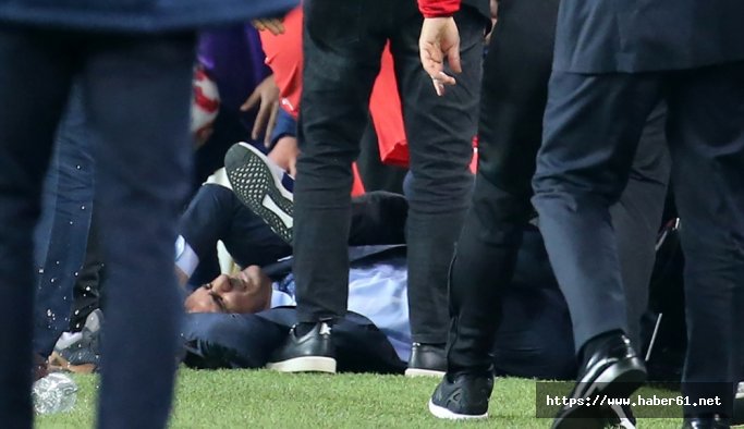 Fenerbahçe maçında Şenol Güneş'in başına ne atıldı? TFFHGD raporu