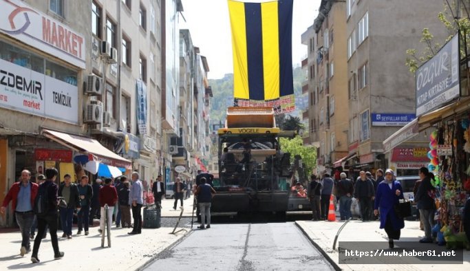 Fatsa konforlu caddelere kavuşuyor 