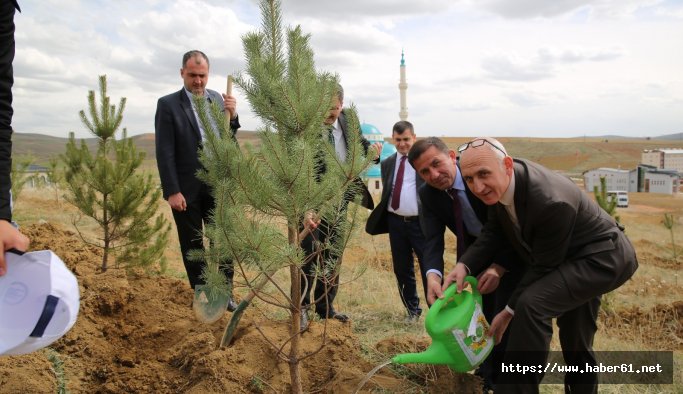Bayburt Üniversitesi’nde fidanlar yeşerecek 