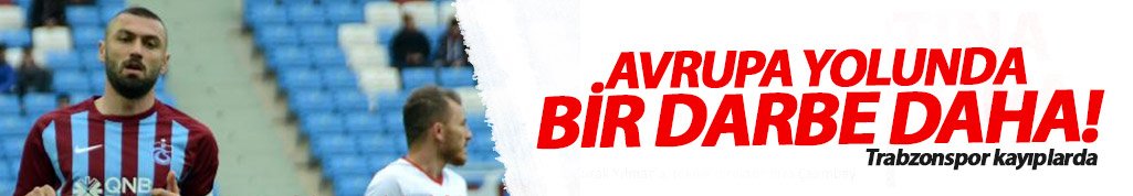 Trabzonspor Sivasspor'a yenildi