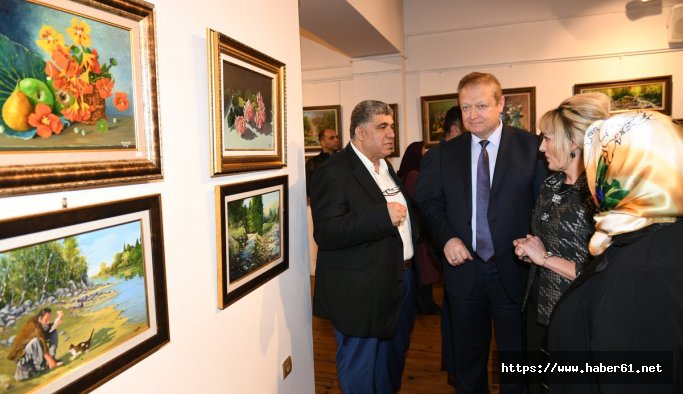 Trabzon'da şehidin anısına sergi açıldı