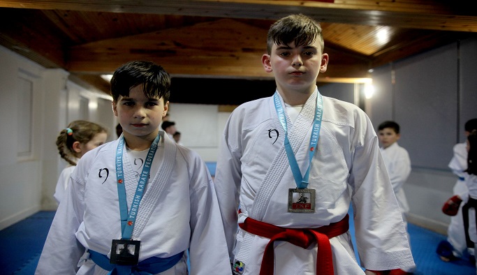 Giresun'da Genç karatecilerin büyük başarısı